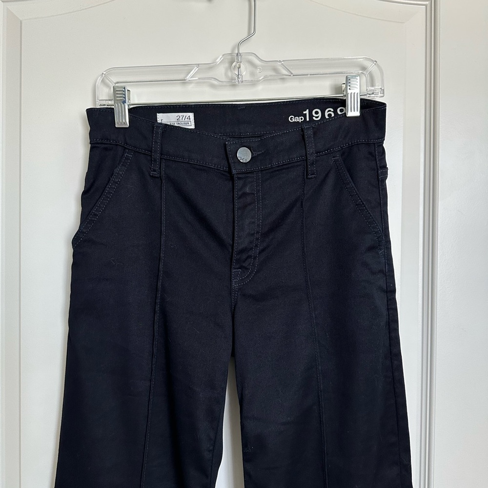 GAP 1969 High Waist Trouser Jeans Size 27 / 4 in dark blue